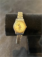 Vintage Minnie Mouse Watch with LoRUS Gold Tone,