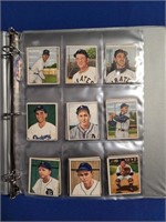 50-1950 BOWMAN BASEBALL CARDS W/ LOW NUMBER