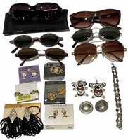 Sunglasses and Costume Jewelry