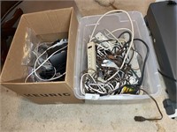 2 boxes of cords