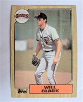 1987 Topps Will Clark Rookie Card #420