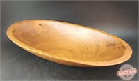 Half-Size Wood Bread Bowl