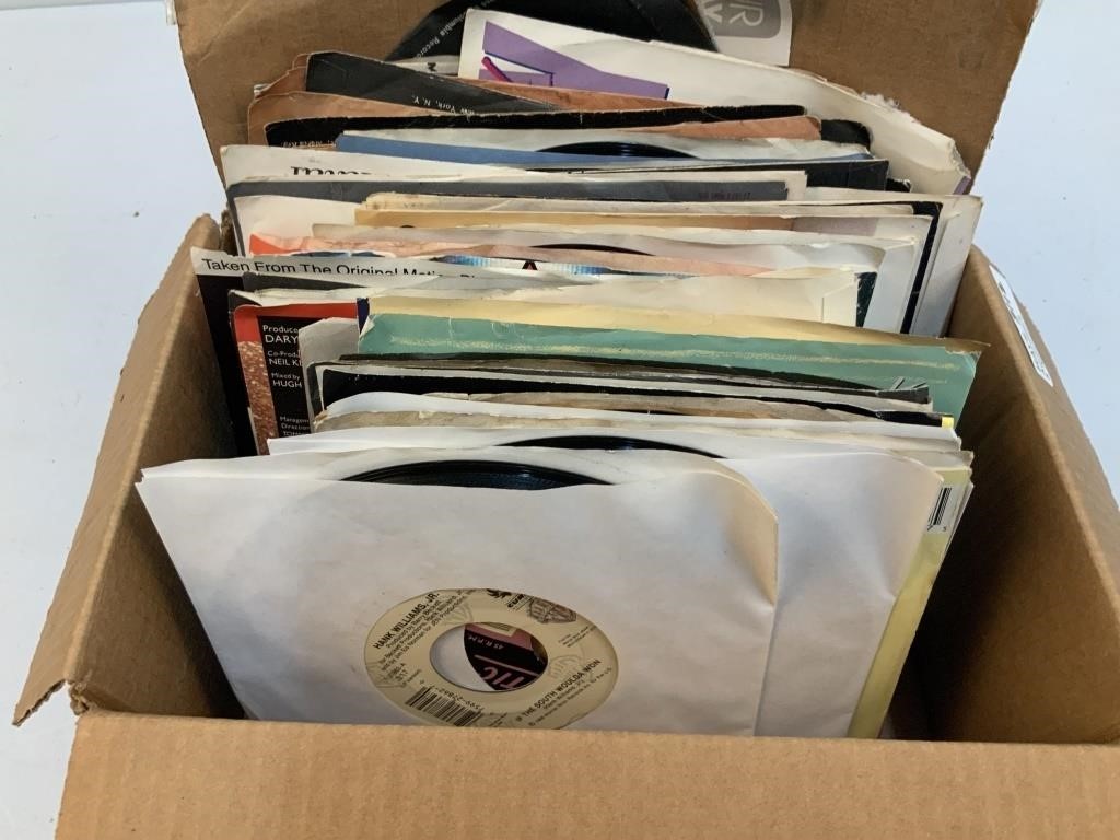45 Music Records collection, Mostly 1980's