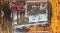 2022 Select UFC Derek Brunson Octagon Action Signa