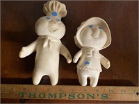 Vintage pilsbury dough boy and girl