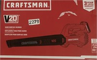 CRAFTSMAN HARD SURFACE BLOWER RETAIL $120