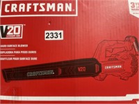 CRAFTSMAN HARD SURFACE BLOWER RETAIL $120