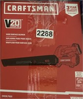 CRAFTSMAN HARD SURFACE BLOWER RETAIL $120