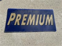 Premium plastic sign