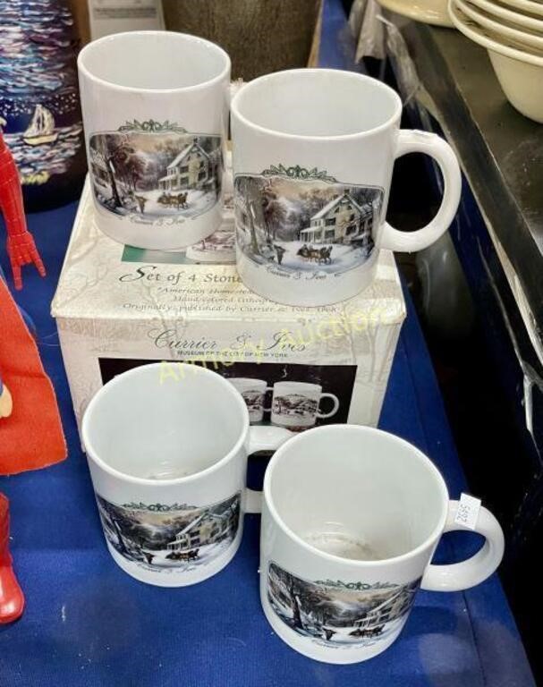 CURRIER & IVES MUGS
