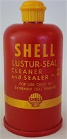 Rare Shell Oil Lustur-Seal Cleaner Bottle Full!
