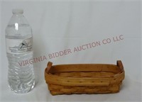 Vintage 1995 Longaberger Basket ~ 8"x4"x2"