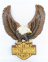 1980's Harley-Davidson Plastic Molded Eagle Sign