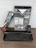 Aluminum Forms Holder, Heat Sealing Iron & Toolbox