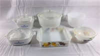 Corning Ware dishes and other serving dishes