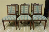 Louis XVI Style Mahogany Chairs.