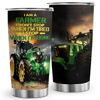 20oz Farmer Tumbler - Vacuum Insulated Stainless