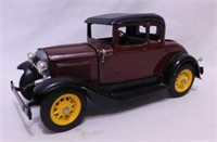 Scale Model Ford Model A toy car, 7.5" long