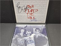 Autographed PINK FLOYD & IGGY POP  NO COA