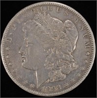 1893-CC MORGAN DOLLAR XF