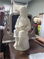 Ceramic Orphanella Statue