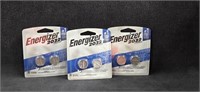 (3) Pks of (2) Energizer 2032 Batteries