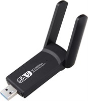 (N) USB WiFi Adapter 1200Mbps,Dual Band Wireless I
