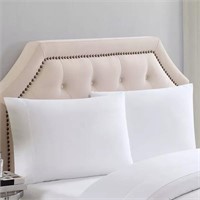 310 Thread Count Solid Cotton Pillowcase Set - C