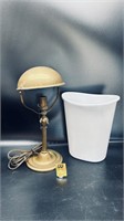 Antique Brass Lamp (Pat’d 12/2/1913) & more