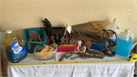 Tools , including garden tools , tent stakes ,