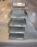 INDUSTRIAL 5 SHELF PAPER SORTER 23.5" TALL