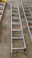 Werner extendable ladder 9' not extended