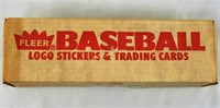 Fleer 1989 Complete Set Baseball Cards Box New