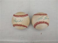 Gary Carter & Jose Canseco Signed Baseballs