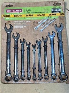 9 pcs- Craftman wrench set