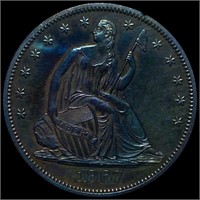 1867 Seated Liberty Half Dollar UNCIRCULATED
