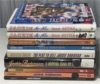 (D) Jackie Robinson Books and Shoeless Joe