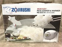 New Zojirushi rice cooker and warmer NS-ZCC10.