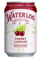 4pk Waterloo Sparkling Water Cherry Limeade