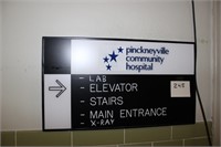Pinckneyville Community Hospital sign