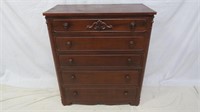 Vintage Jenny Lind Chest of Drawers