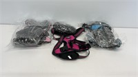 (3) New dog harnesses size large