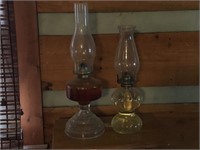 Vintage Oil Lamps