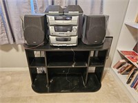 RCA Stereo System and Stand