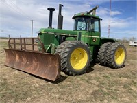 JOHN DEERE 8440 4WD TRACTOR , PTO, 9592HRS SHOWING