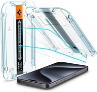 Spigen Glass Screen Protector iPhone 15 Pro