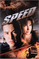 Speed Keanu Reeves Autograph Poster