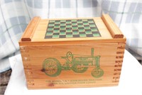 John Deere Unstyled B Wood keepsake box