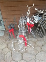 Outdoor Christmas reindeer