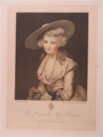 Joshua Reynolds, engraving, The Honourable
